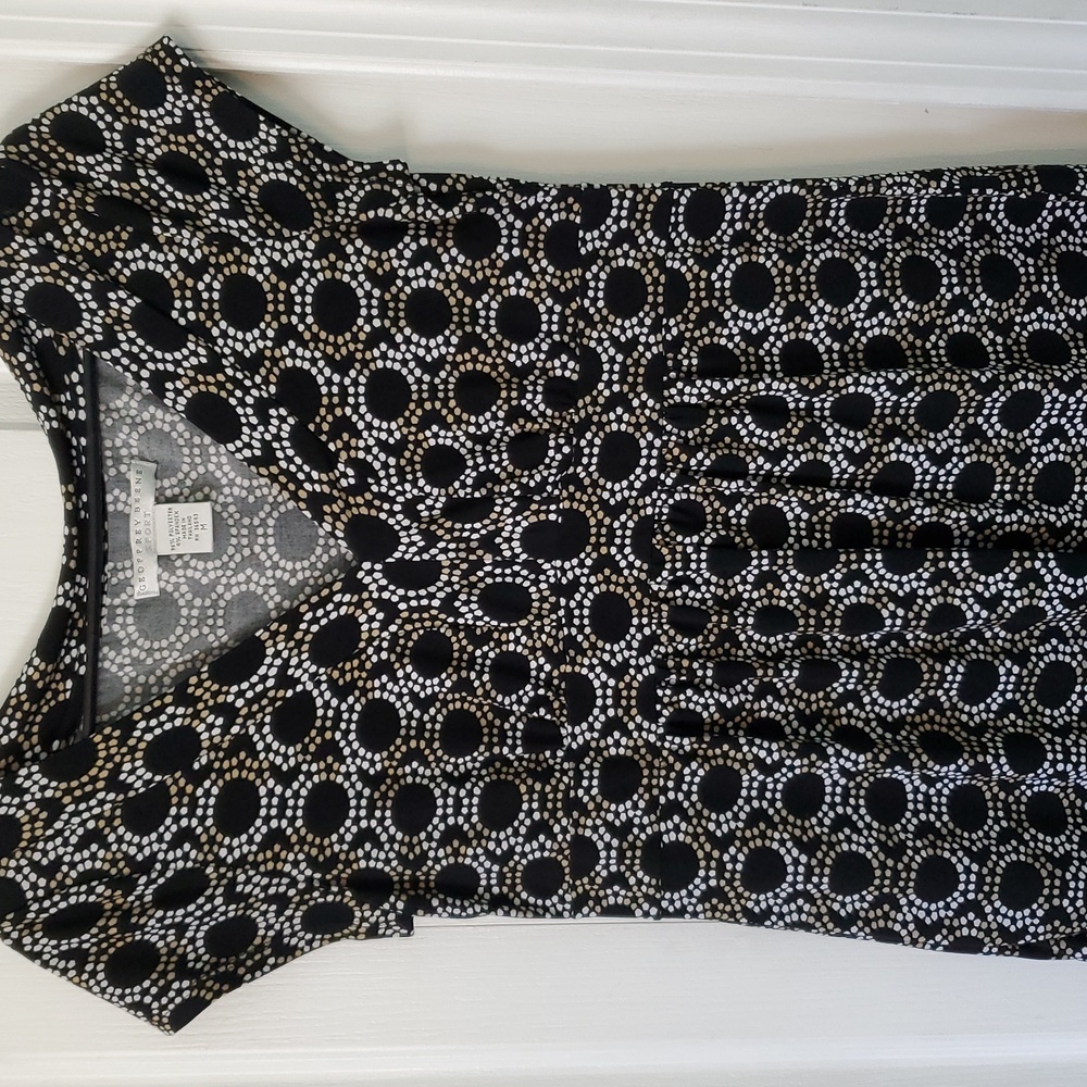 Geoffrey Beene Sport, size Medium, casual black top